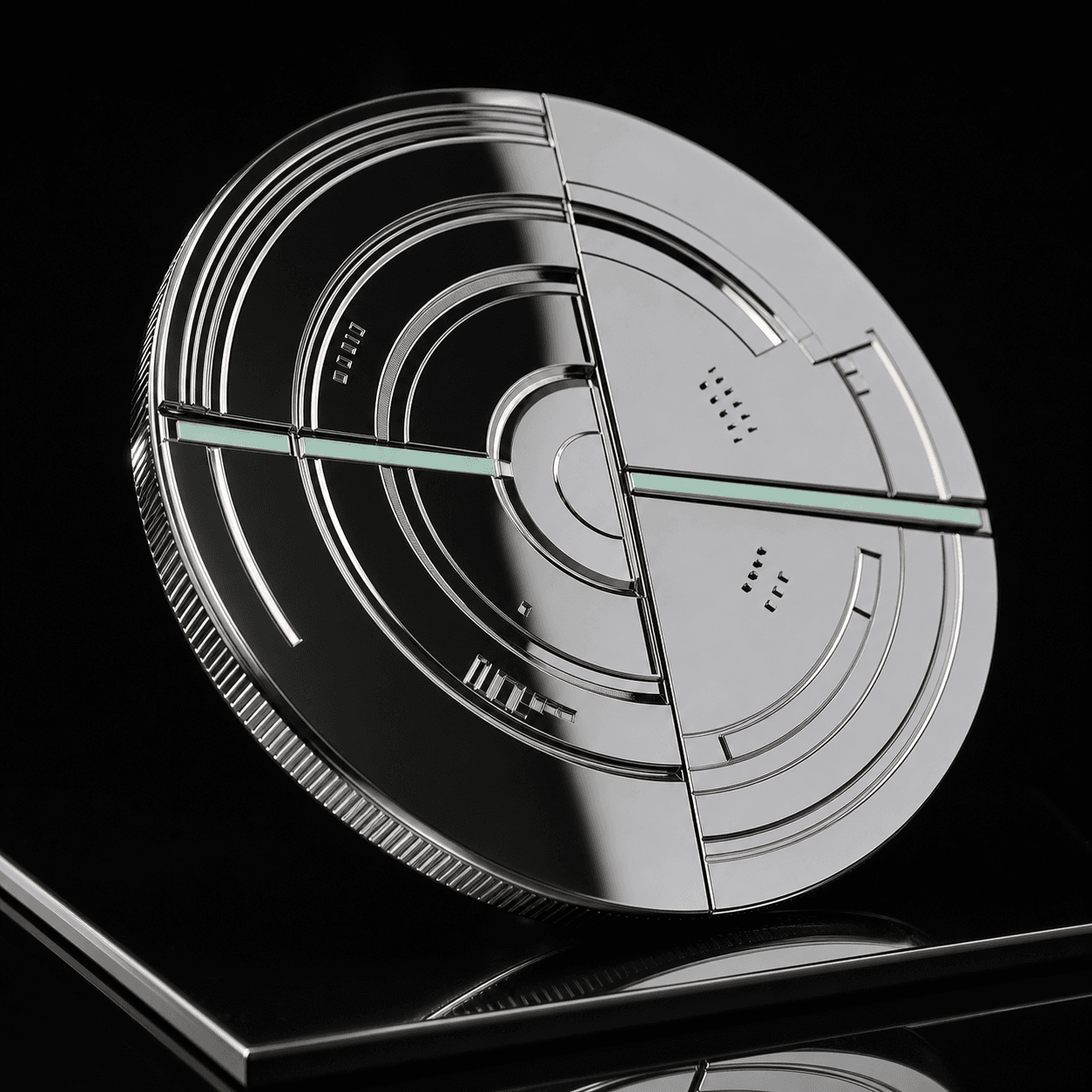 Chrome / Signal OBVERSE Relic artwork